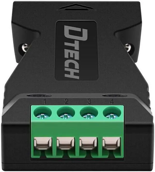 Alt view image 6 of 6 - Mini RS-232 to RS-485 Passive Interface Converter 485 Converter DB9 to 3-Wire terminal Adapter
