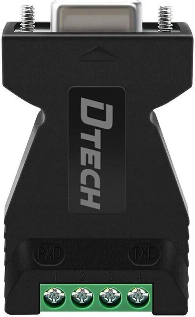 Alt view image 4 of 6 - Mini RS-232 to RS-485 Passive Interface Converter 485 Converter DB9 to 3-Wire terminal Adapter