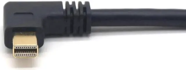 Alt view image 5 of 7 - UP Down Left Right Angled 90 Degree Mini DisplayPort Male to DisplayPort DP Female Extension Cable Adapter