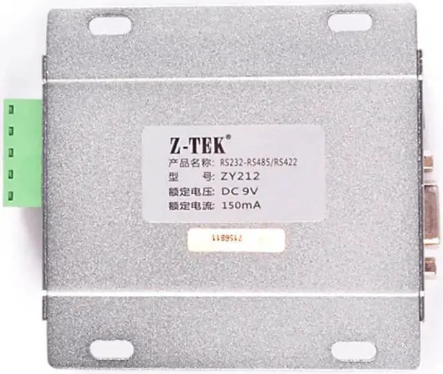 Alt view image 6 of 6 - Lightning protection RS232 to RS485/RS422 converter adapter with power adapter ZY212