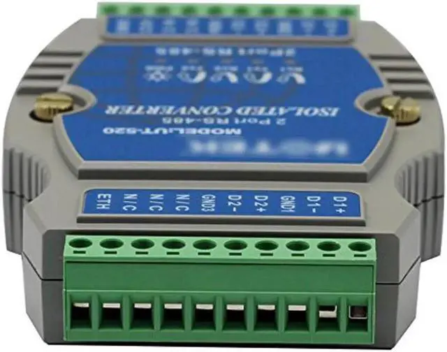 Alt view image 3 of 4 - External-powered 2 Port RS-485 Repeater Rail-mounted PhotoElectric Isolation UT-520