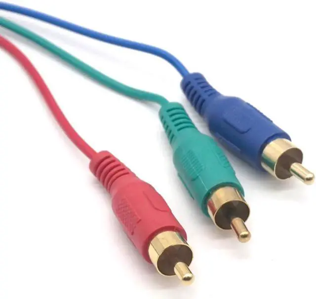 Alt view image 4 of 7 - HDMI to 3RCA Adapter Cable Audio Video AV Cables Adapters Converter Connector Component Wire Lead For HDTV