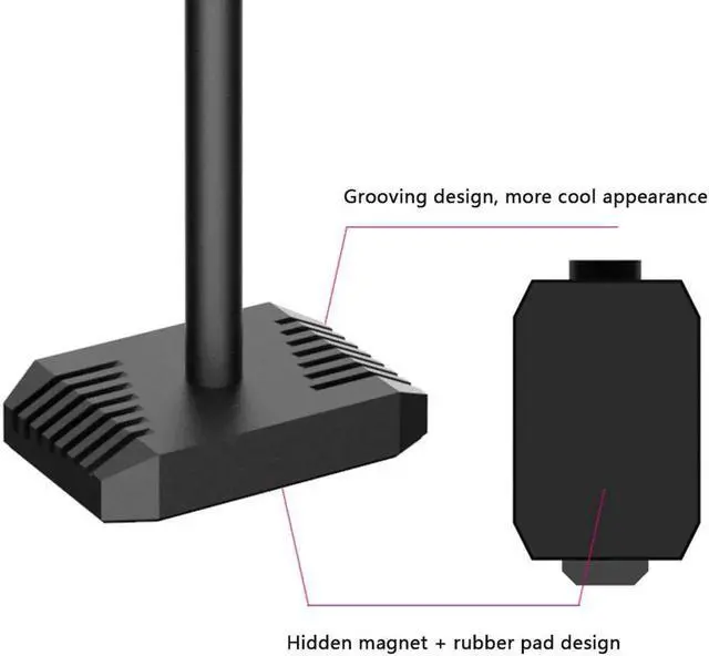 Alt view image 6 of 7 - Aluminum Alloy Graphics Video Stand GPU Support Jack Desktop PC Case Video Cards Holder Bracket Cooling Kit CM-VT192
