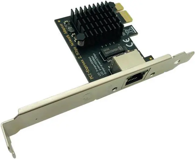 Alt view image 6 of 7 - PCI Express Network Card RTL8125GB Gigabit Ethernet PCIE Network card 2.5Gbps LAN Adapter 1Port RJ45 Network Card for Desktop PC