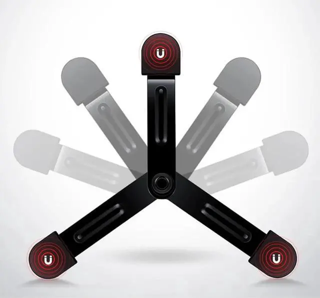 Alt view image 3 of 7 - Universal VGA Graphics Card Holder VGA GPU Graphics Card Holder Adjustable Holds 2 VGA Card