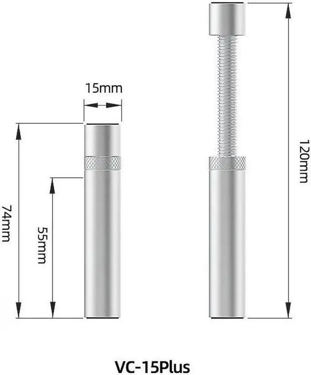 Main image of VC-15 Graphics Card GPU Brace Support Aluminum Alloy Telescopic Rotating Video Card Holder Stand Bracket Jack Desktop PC