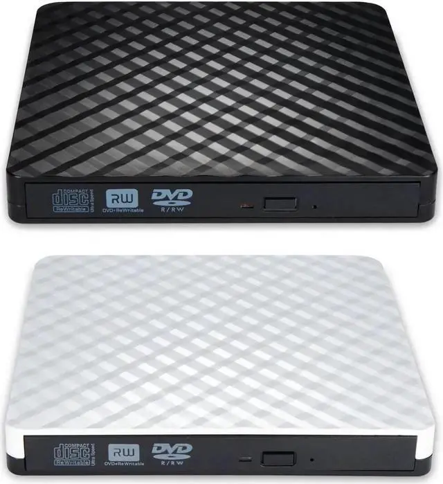 Alt view image 2 of 7 - USB 3.0 External DVD RW CD Writer Drive Burner Reader Player Optical Drive External Slim Disk Reader For PC Laptop Desktop