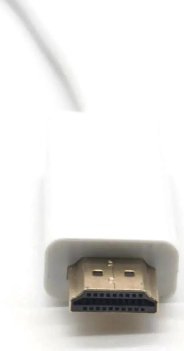 Alt view image 5 of 7 - Mini DisplayPort to HDMI Cable Thunderbolt HDMI Converter Mini DP to HDMI Cable Adapter 1080P For MacBook Pro