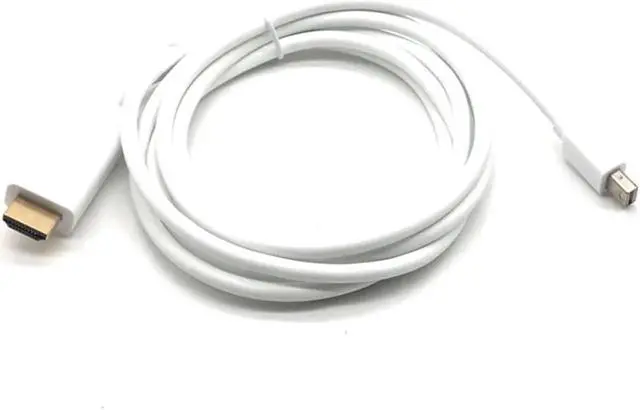 Alt view image 2 of 7 - Mini DisplayPort to HDMI Cable Thunderbolt HDMI Converter Mini DP to HDMI Cable Adapter 1080P For MacBook Pro