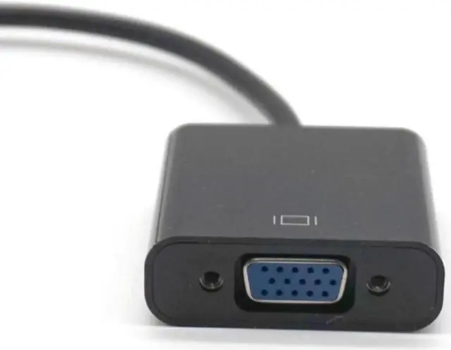 Alt view image 4 of 7 - Thunderbolt Display Port dp Mini DP To VGA Adapter Converter Cable for Apple MacBook Air Pro iMac ThinkPad X1