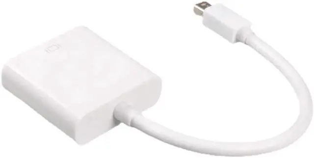 Alt view image 2 of 7 - Thunderbolt Display Port dp Mini DP To VGA Adapter Converter Cable for Apple MacBook Air Pro iMac ThinkPad X1