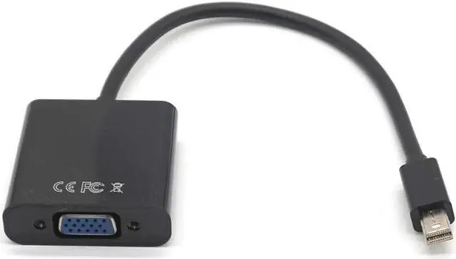 Alt view image 3 of 7 - Thunderbolt Display Port dp Mini DP To VGA Adapter Converter Cable for Apple MacBook Air Pro iMac ThinkPad X1