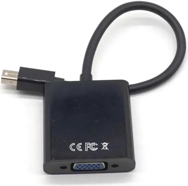 Alt view image 5 of 7 - Thunderbolt Display Port dp Mini DP To VGA Adapter Converter Cable for Apple MacBook Air Pro iMac ThinkPad X1
