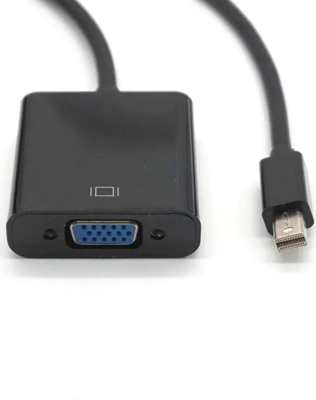 Main image of Thunderbolt Display Port dp Mini DP To VGA Adapter Converter Cable for Apple MacBook Air Pro iMac ThinkPad X1