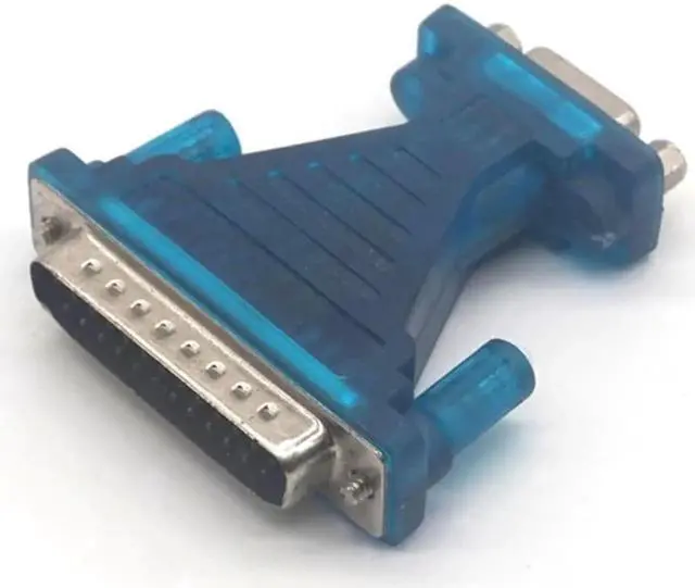 Alt view image 6 of 6 - 2PCS USB to Com USB to Serial RS232 Cable DB9 to DB25 Adapter DB9 female DB25 Male Adapter