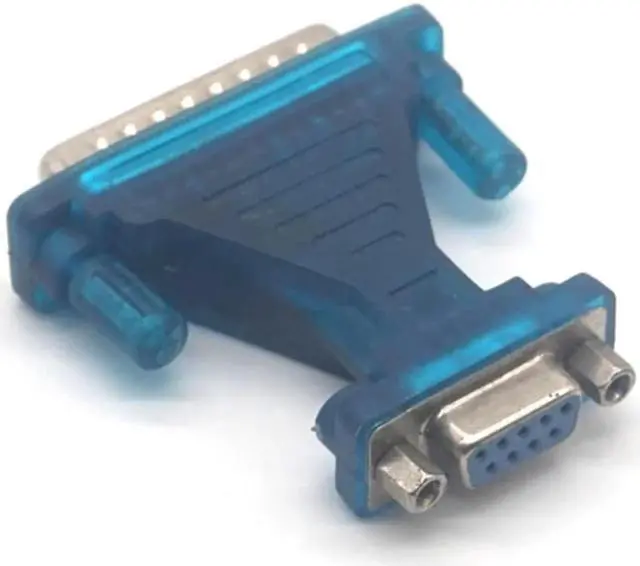 Alt view image 5 of 6 - 2PCS USB to Com USB to Serial RS232 Cable DB9 to DB25 Adapter DB9 female DB25 Male Adapter