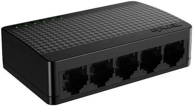 Alt view image 5 of 6 - Gigabit Ports High-speed Network 5-Port Ethernet Switch 1000Mbps Fast Lan Hub Full/Half Duplex Plug and Play