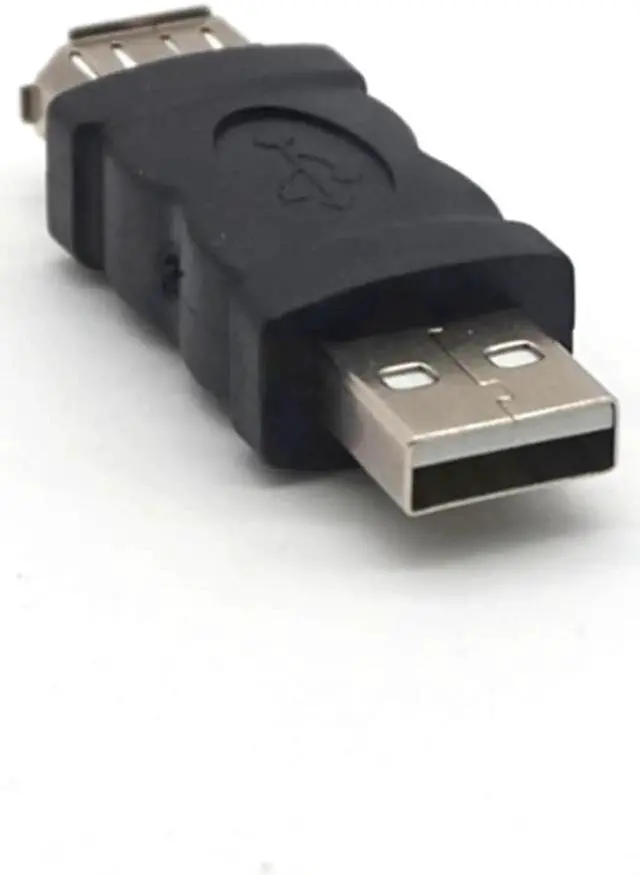 Alt view image 5 of 7 - 2pcs Firewire IEEE 1394 6 Pin Female to USB 2.0 Type A Male Adaptor Adapter Cameras Mobile Phones MP3 Player PDAs Black