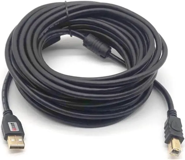 Main image of USB Printer Cable USB Type B Male to A Male USB 2.0 Printer Cable