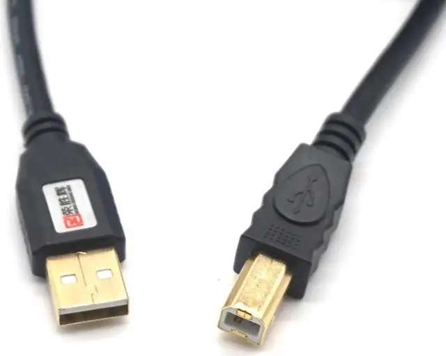 Alt view image 4 of 7 - USB Printer Cable USB Type B Male to A Male USB 2.0 Printer Cable