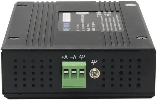 Alt view image 6 of 7 - 5 port industrial grade non-managed Ethernet switch 10/100Mbps auto negotiation full duplex half duplex Auto MDI/MDI-X UT-6405