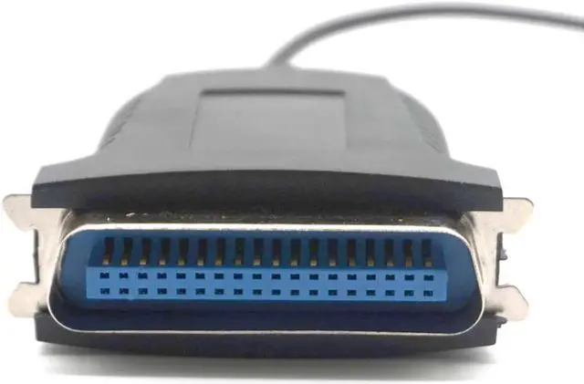 Alt view image 4 of 7 - USB to DB25 Female Port Print Converter Cable LPT Black Usb to 1284 Cable