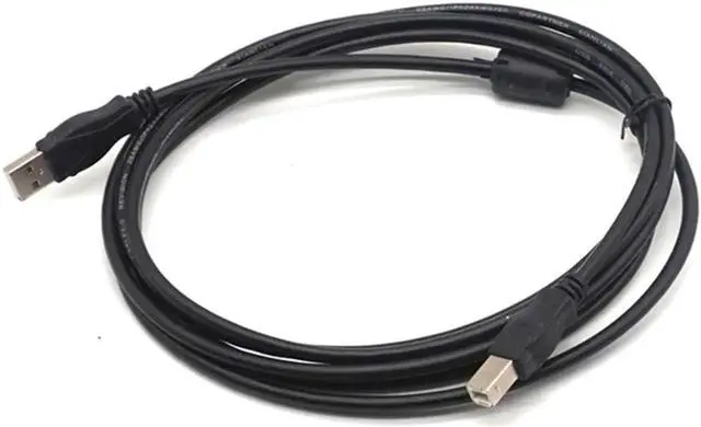 Alt view image 4 of 7 - USB 2.0 Printer Cable High Speed AM to BM Data Scanner Cord Label Printer DAC USB Printer 3M(9.84ft)