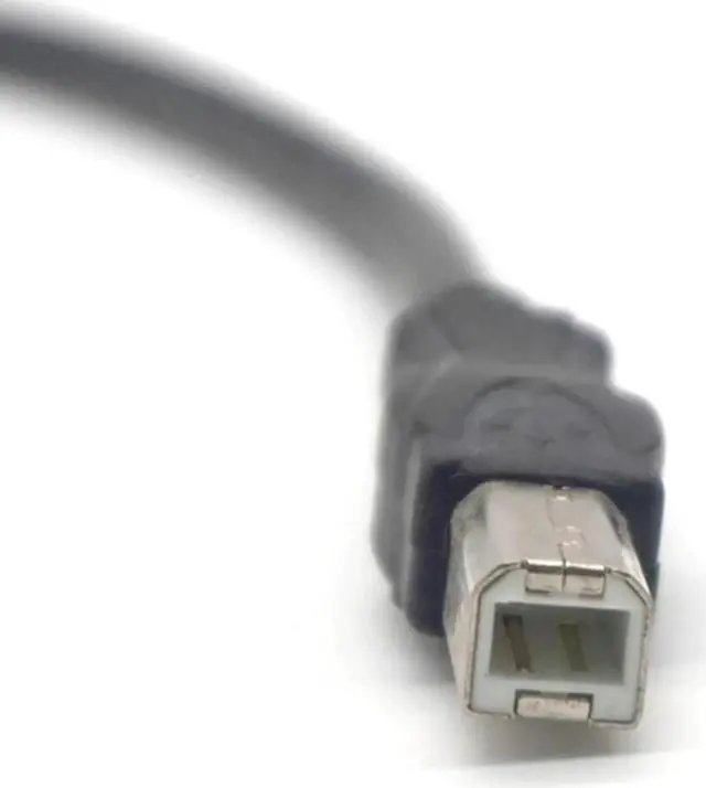 Alt view image 2 of 7 - USB 2.0 Printer Cable High Speed AM to BM Data Scanner Cord Label Printer DAC USB Printer 3M(9.84ft)