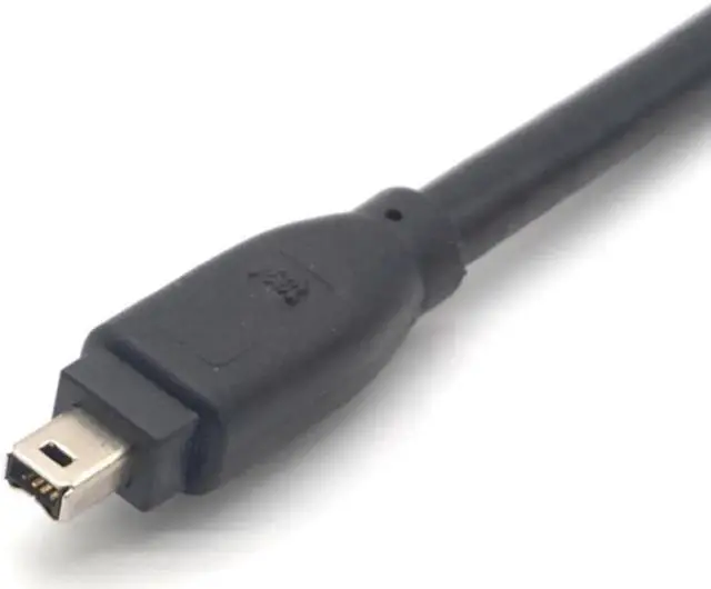 Alt view image 7 of 7 - 9 PIN / 4 PIN BETA FireWire 800 - FireWire 400 9-4 9pin to 4 pin connector Cable IEEE 1394B 1.8m 6FT