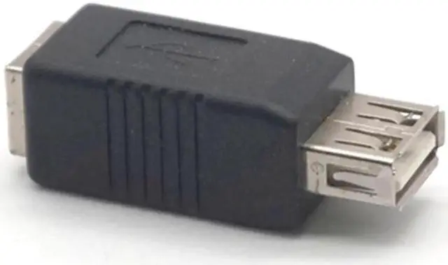 Alt view image 4 of 7 - 2PCS USB Type A Female to Printer Scanner Type B Female Adapter Adaptor Converter Connectors