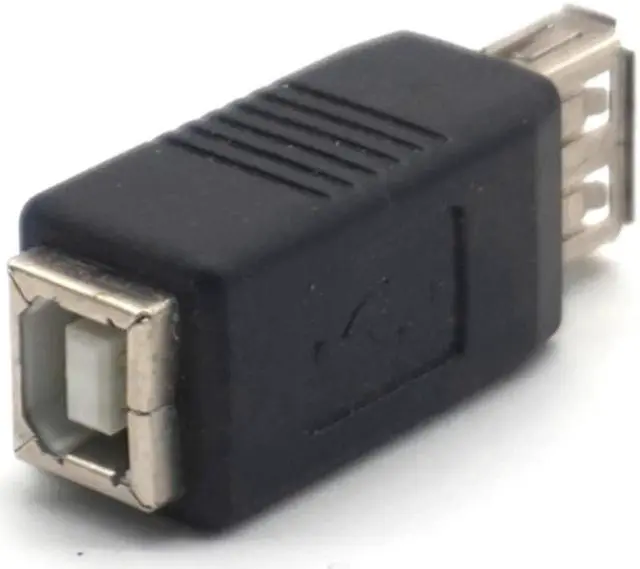 Alt view image 7 of 7 - 2PCS USB Type A Female to Printer Scanner Type B Female Adapter Adaptor Converter Connectors