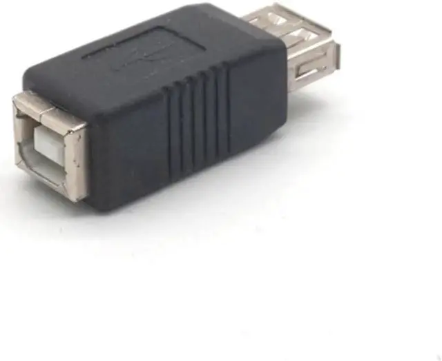 Alt view image 2 of 7 - 2PCS USB Type A Female to Printer Scanner Type B Female Adapter Adaptor Converter Connectors
