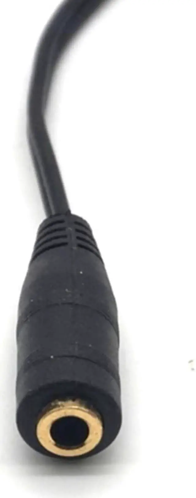 Alt view image 3 of 6 - 2PCS 3.5mm Y Splitter 2 Jack Male to 1 Female Headphone Mic Audio Adapter Cable 3.5mm Female to 2 Male Extension Cable
