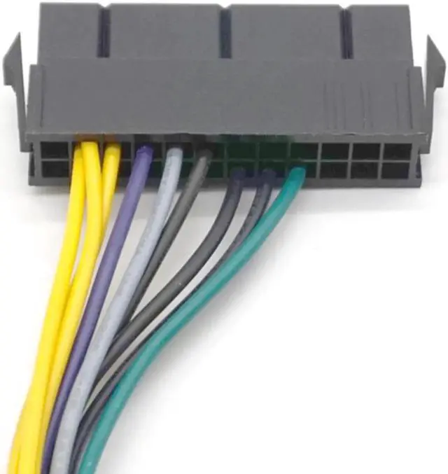 Alt view image 6 of 7 - 24 Pin to 8 Pin ATX PSU Power Adapter Cable Compatible with DELL Optiplex 3020 7020 9020 Precision T1700 30cm(1 ft)