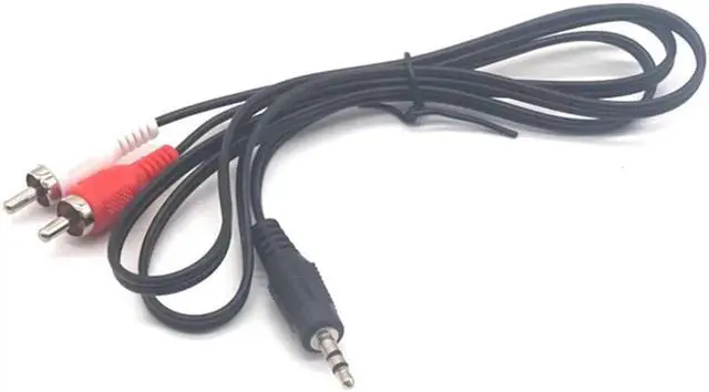 Alt view image 5 of 7 - 3pcs 3.5mm Plug Jack to 2 RCA Male Music Stereo Audio Y adapter Adaptor Cable Kabel Cord AUX for Mp3 Pod Phone TV Sound Speakers