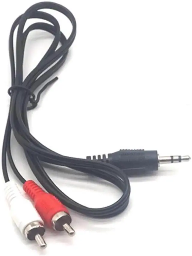 Alt view image 3 of 7 - 3pcs 3.5mm Plug Jack to 2 RCA Male Music Stereo Audio Y adapter Adaptor Cable Kabel Cord AUX for Mp3 Pod Phone TV Sound Speakers