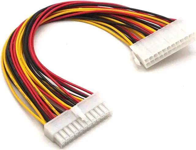Alt view image 5 of 6 - Supply Extension Cable Internal PC PSU TW Power Lead Connector Wire JETTING New 30CM 1Pcs ATX 24 Pin Male to 24Pin Female Power