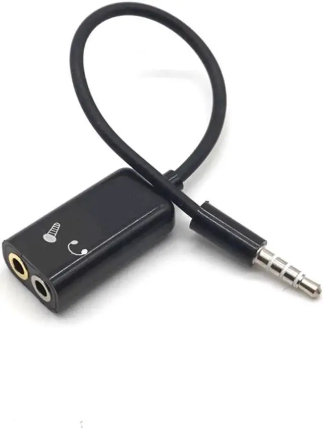 Alt view image 7 of 7 - 2PCS 1 Male to 2 Female 3.5mm Jack Aux Audio Cable Headphone Splitter Cord 3.5mm male to female