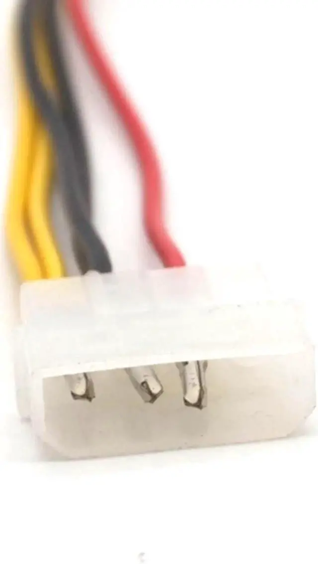 Alt view image 7 of 7 - 10PCS 6Pin Male to 4Pin Molex Male Power Supply Cable Graphics Card Power Port to D Plug Converter Cable