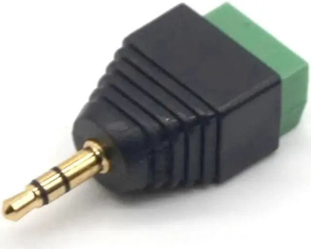 Alt view image 4 of 7 - 3pcs 3.5mm Adapter 3.5 audio mono plug to screw terminal Audio Mono Plug Audio Connector screw conne