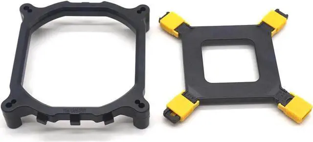Alt view image 2 of 7 - PC CPU Cooler Mounting Bracket Heatsink Holder Base Backplate Kit For Intel 115X/1366/2011