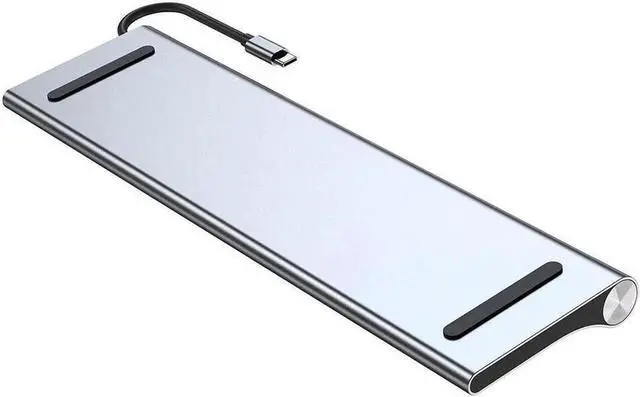 Alt view image 2 of 7 - Type C Laptop Docking Station USB C Dock HDMI-compatible VGA USB Hub Adapter