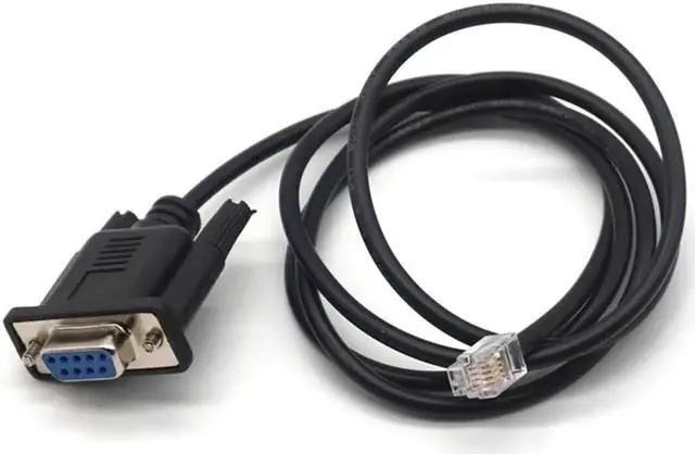 Alt view image 7 of 7 - RS232 DB9 to RJ11 RS232 to RJ12 RJ9 RJ25 RJ45 serial Cable DB9 Female to RJ11 4P4C Cables 1M(3.3 ft)