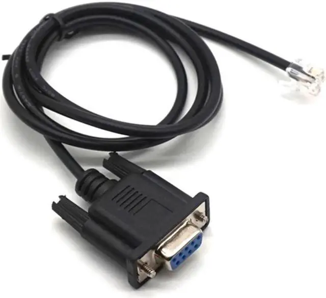 Main image of RS232 DB9 to RJ11 RS232 to RJ12 RJ9 RJ25 RJ45 serial Cable DB9 Female to RJ11 4P4C Cables 1M(3.3 ft)