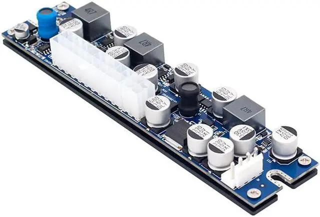 Alt view image 4 of 7 - DC ATX Peak PSU 19V 200W Pico ATX Switch Mining PSU 24pin MINI ITX DC to ATX PC Power Supply For Computer