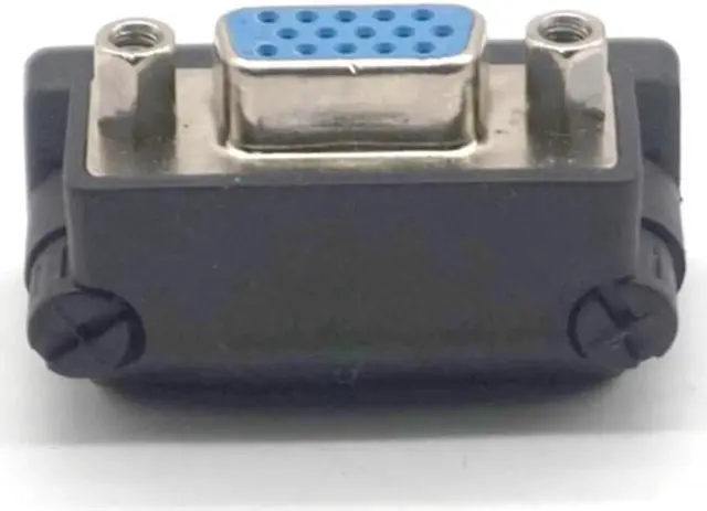 Alt view image 2 of 7 - 2PCS DVI to VGA Converter Adaptor 90 Degree DVI-I 24+5 Male to VGA HD15 Female Adapter Monitors Graphic Video HD 1080P Connector Plug