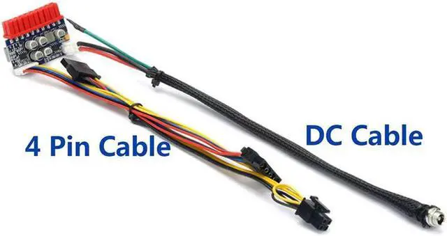 Alt view image 6 of 7 - DC-ATX 90W Mini ITX Inline Power Module Conversion Board 12V Low Power 20PIN Power Supply Module With Cable