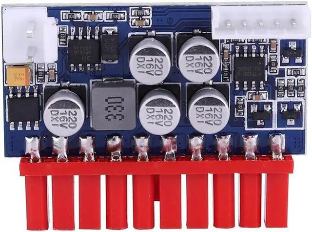 Alt view image 4 of 7 - DC-ATX 90W Mini ITX Inline Power Module Conversion Board 12V Low Power 20PIN Power Supply Module With Cable