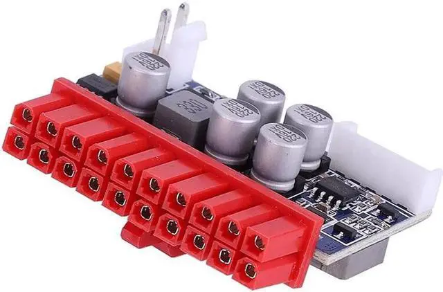 Alt view image 3 of 7 - DC-ATX 90W Mini ITX Inline Power Module Conversion Board 12V Low Power 20PIN Power Supply Module With Cable