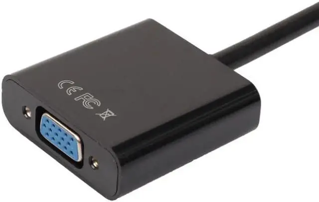 Alt view image 2 of 5 - DVI Male to VGA Female Adapter Full HD 1080P DVI-D to VGA Adapter 24+1 25Pin to 15Pin Cable Converter for PC Computer